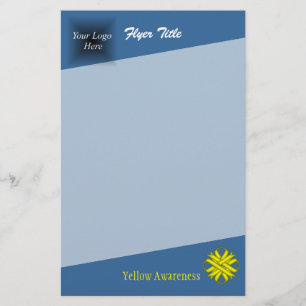 Prospectus 14 Cm X 21,6 Cm Ruban de trèfle jaune par Kenneth Yoncich