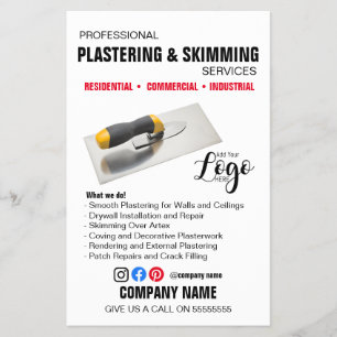 Prospectus 14 Cm X 21,6 Cm Services professionnels de plasage et de parachuti