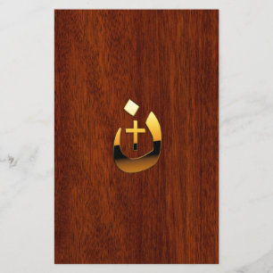 Prospectus 14 Cm X 21,6 Cm Solidarité de la Croix du Nazaréen d'or