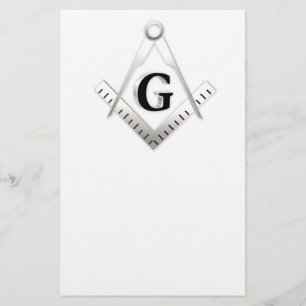 Prospectus 14 Cm X 21,6 Cm Symbole franc-maçonnerie