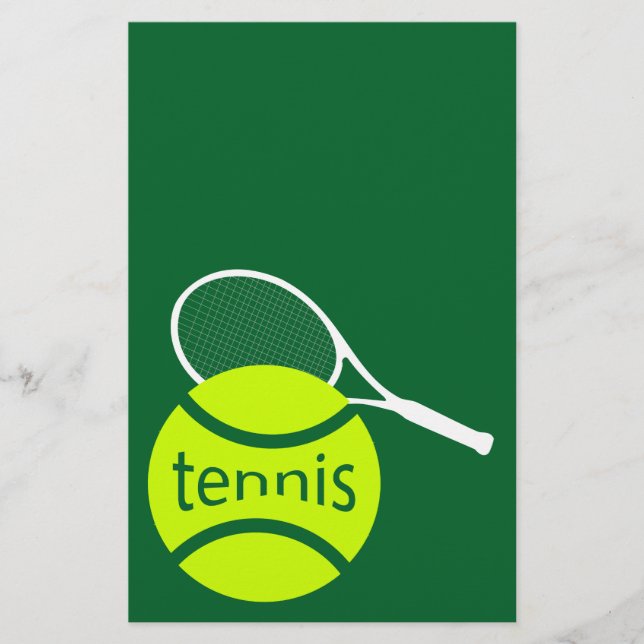 Prospectus 14 Cm X 21,6 Cm Tennis (Devant)
