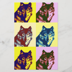 Prospectus 14 Cm X 21,6 Cm Volet Wolf 5,5 x 8,5 pouces