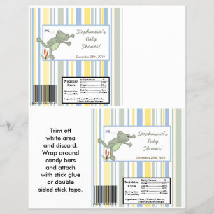 Prospectus 21,6 Cm X 24,94 Cm 2 Hershey's Grand Bar Wrapper Leap Frog Turtle Bee