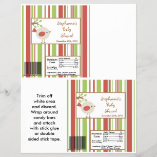 Prospectus 21,6 Cm X 24,94 Cm 2 Hershey's Large Bar Wrapper Red Barn Farm