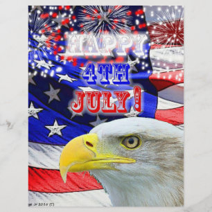 Prospectus 21,6 Cm X 24,94 Cm 4 juillet