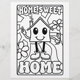 Prospectus 21,6 Cm X 24,94 Cm accueil home sweet home nouvelle maison page de co