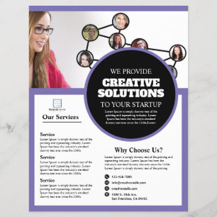 Prospectus 21,6 Cm X 24,94 Cm Agence de marketing Circulaire d'affaires