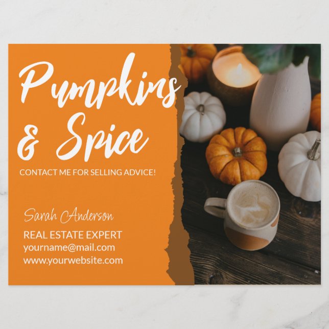 Prospectus 21,6 Cm X 24,94 Cm Agent immobilier agriculture CARTE panneau magasin (Devant)