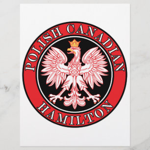 Prospectus 21,6 Cm X 24,94 Cm Aigle du Canada polonais Hamilton