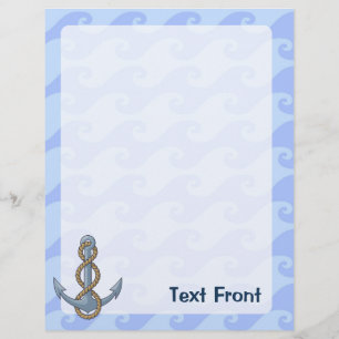 Prospectus 21,6 Cm X 24,94 Cm Ancre avec corde