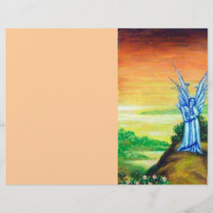 Prospectus 21,6 Cm X 24,94 Cm ANGE TWILIGHT rose violet brun blanc