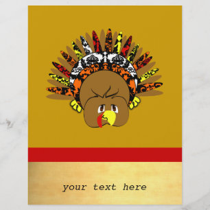 Prospectus 21,6 Cm X 24,94 Cm babyturkeycolorsdamaskcercles