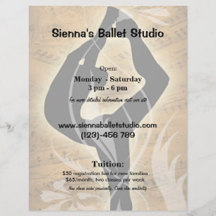 Prospectus 21,6 Cm X 24,94 Cm Ballet