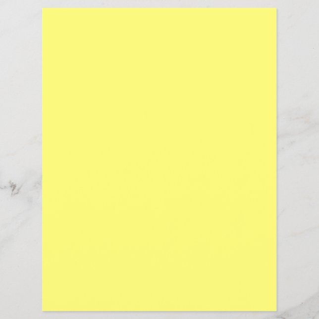 Prospectus 21,6 Cm X 24,94 Cm Beurre jaune (Devant)