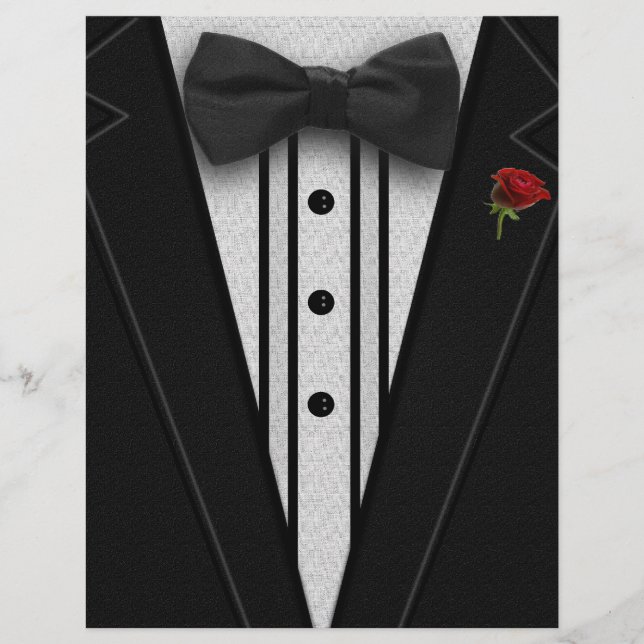 Prospectus 21,6 Cm X 24,94 Cm Black Tuxedo (Devant)