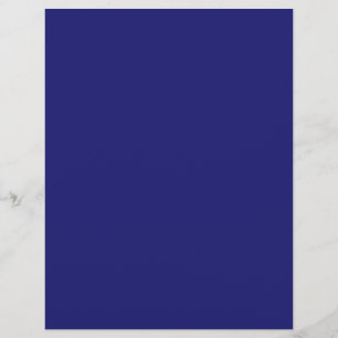 Prospectus 21,6 Cm X 24,94 Cm Bleu de minuit