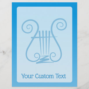 Prospectus 21,6 Cm X 24,94 Cm Blue Lyre