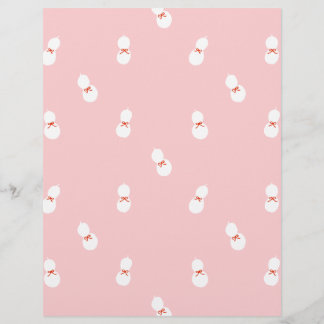 Prospectus 21,6 Cm X 24,94 Cm Bouteille Gourd avec Motif de ruban