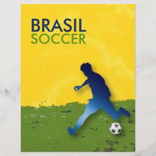 Prospectus 21,6 Cm X 24,94 Cm Brasil Football