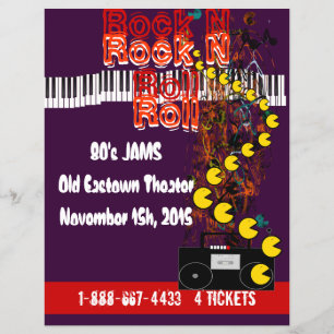 Prospectus 21,6 Cm X 24,94 Cm Broche N Rouleau Flyer 80s Jam