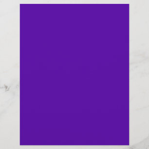 Prospectus 21,6 Cm X 24,94 Cm Brochure à deux côtés violet et noir