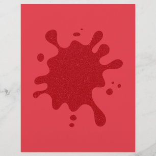 Prospectus 21,6 Cm X 24,94 Cm Brochure personnalisable Tomato Red
