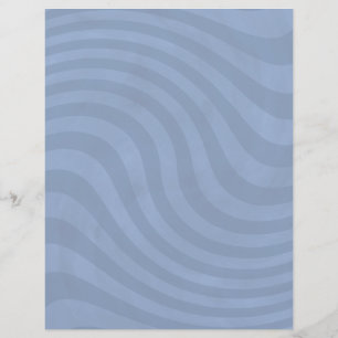 Prospectus 21,6 Cm X 24,94 Cm Brochures à rayures ondulées bleu clair pour votre