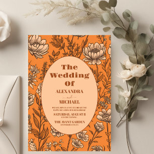 Prospectus 21,6 Cm X 24,94 Cm Budget Burange Mariage Fleur sauvage 
