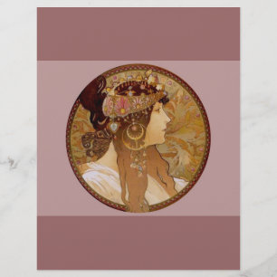 Prospectus 21,6 Cm X 24,94 Cm Byzantine Brunette, 1897