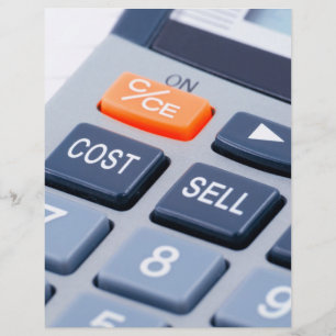 Prospectus 21,6 Cm X 24,94 Cm Calculatrice