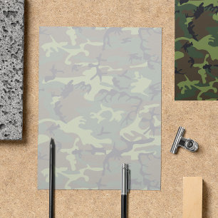 Prospectus 21,6 Cm X 24,94 Cm Camo Vert, Camouflage, Militaire, Armée