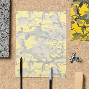 Prospectus 21,6 Cm X 24,94 Cm Camouflage jaune et vert, Militaire, Armée