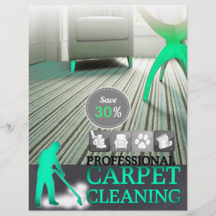 Prospectus 21,6 Cm X 24,94 Cm Carpet Cleaning Service Discount Offer Flyer