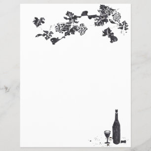 Prospectus 21,6 Cm X 24,94 Cm Carte Vin