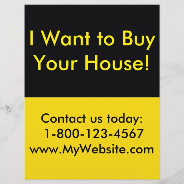 Prospectus 21,6 Cm X 24,94 Cm Circulaire aux investisseurs immobiliers (Devant)