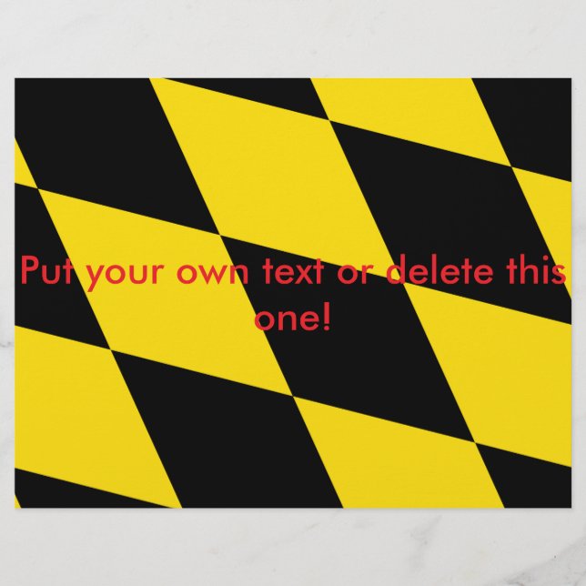 Prospectus 21,6 Cm X 24,94 Cm Circulaire avec Drapeau de Munich, Bavière (Devant)