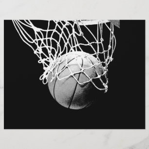 Prospectus 21,6 Cm X 24,94 Cm Circulaire de basket-ball