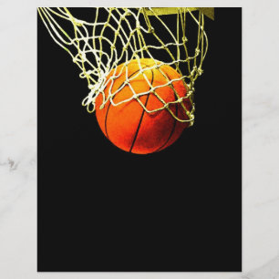 Prospectus 21,6 Cm X 24,94 Cm Circulaire de basket-ball
