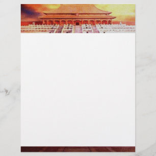 Prospectus 21,6 Cm X 24,94 Cm Circulaire de la ville interdite