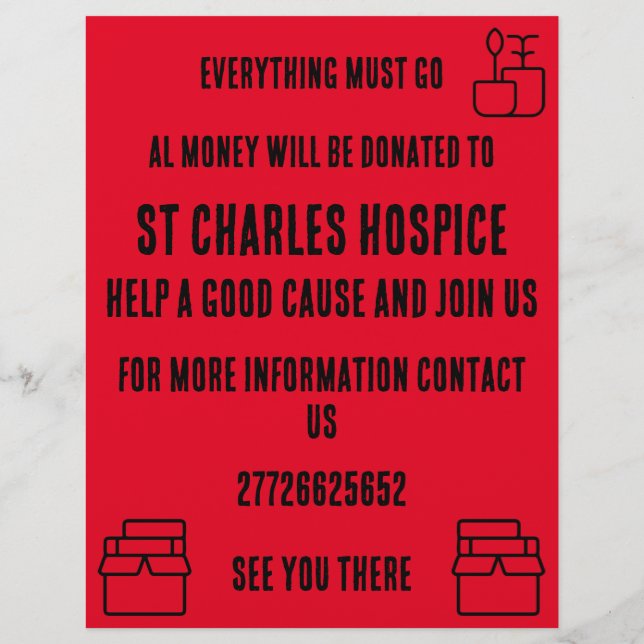 Prospectus 21,6 Cm X 24,94 Cm Circulaire de vente à quai (Dos)