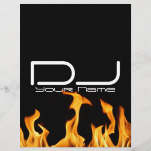 Prospectus 21,6 Cm X 24,94 Cm Circulaire DJ "HEAT"