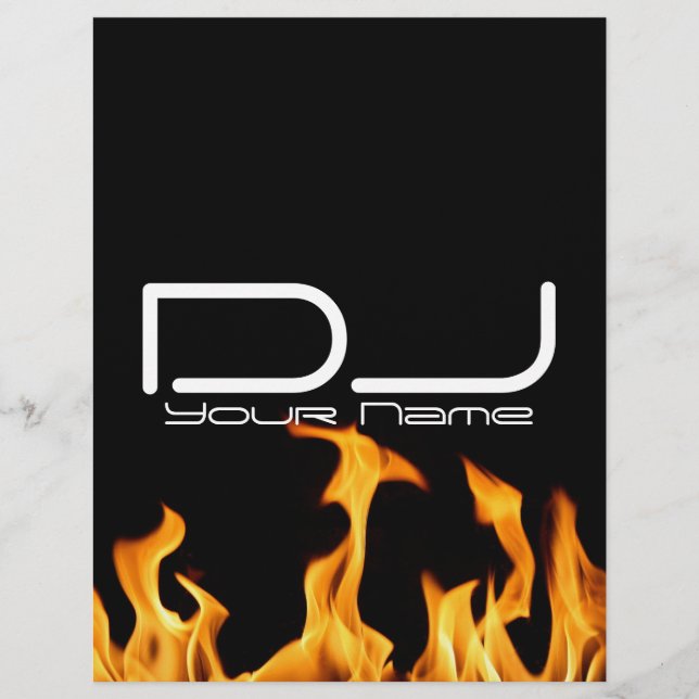 Prospectus 21,6 Cm X 24,94 Cm Circulaire DJ "HEAT" (Devant)