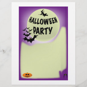 Prospectus 21,6 Cm X 24,94 Cm Circulaire Halloween.