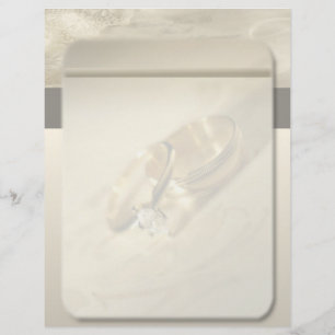 Prospectus 21,6 Cm X 24,94 Cm Circulaire mariage