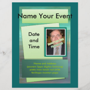 Prospectus 21,6 Cm X 24,94 Cm Circulaire - Nuances de vert