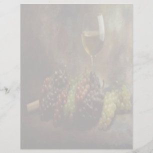 Prospectus 21,6 Cm X 24,94 Cm Circulaire Vins Et Raisins