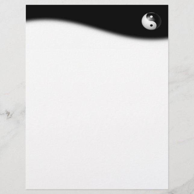 Prospectus 21,6 Cm X 24,94 Cm Circulaire Yin-Yang (Devant)