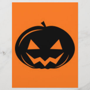 Prospectus 21,6 Cm X 24,94 Cm Citrouille noir