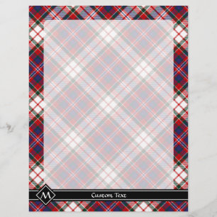 Prospectus 21,6 Cm X 24,94 Cm Clan MacFarlane robe Tartan