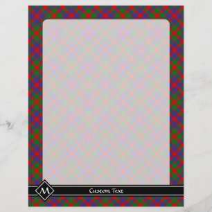 Prospectus 21,6 Cm X 24,94 Cm Clan MacGowan Tartan